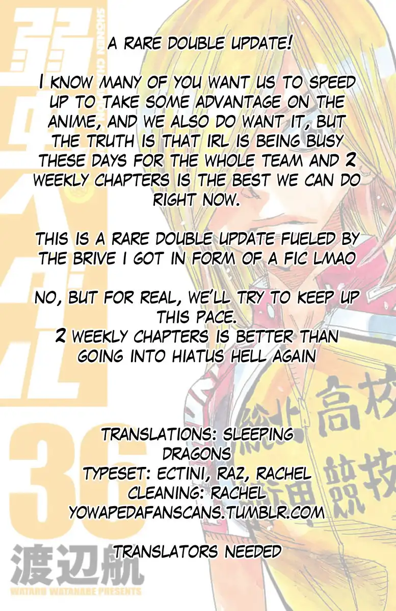 Yowamushi Pedal Chapter 306 26